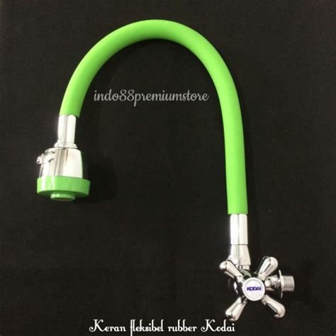 Jual KERAN FLEKSIBEL RUBBER KODAI HIJAU / KERAN ANGSA FLEXIBLE KARET ...