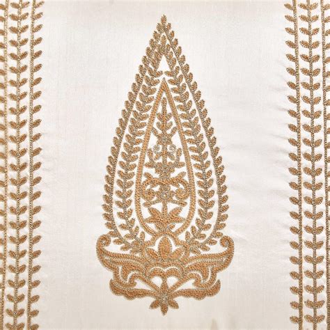 Buy Velour Embroidered Cushion Cover - 40x40cm from Home Centre at just ...