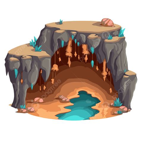 Underwater Cave Clipart