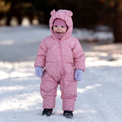 Baby Snowsuit | Prairie Flowers Waterproof Bunting Suit | Jan & Jul