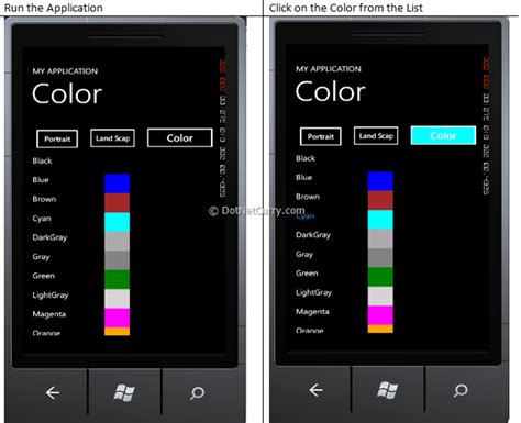 Image result for Windows Phone 8 Color Code