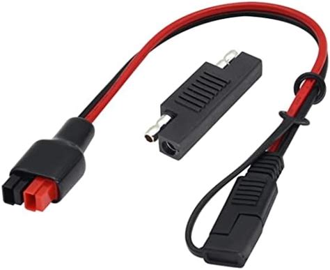 HCFeng 12AWG SAE to an-der-Son Cable Solar to SAE Extension Adapter ...