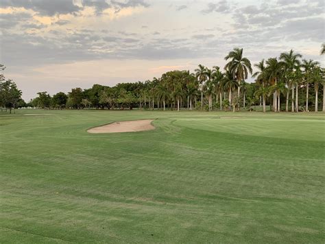 Nothing fancy but my local golf course also delivers nice views ...