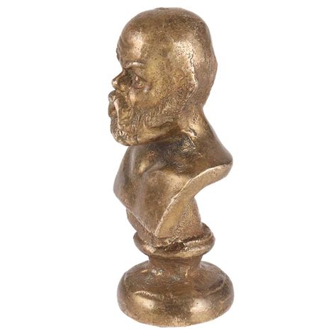 Brass Socrates Greek Philosopher Statue