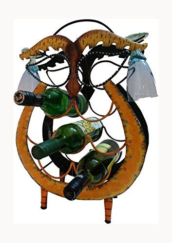 Buy Aagam Art Owl Wine Rack Online at Low Prices in India - Amazon.in