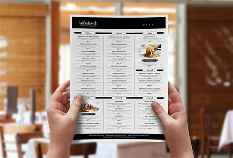 Restaurant Menu 的图像结果