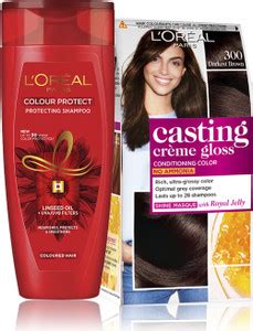 L'Oréal Paris Casting Creme Gloss Hair Color with Color Protect Shampoo ...