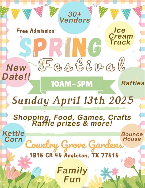 Spring Festival at Country Grove Gardens 2025, 1815 County Road 45 ...