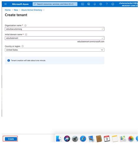 Image result for How to Create Tenant in Azure