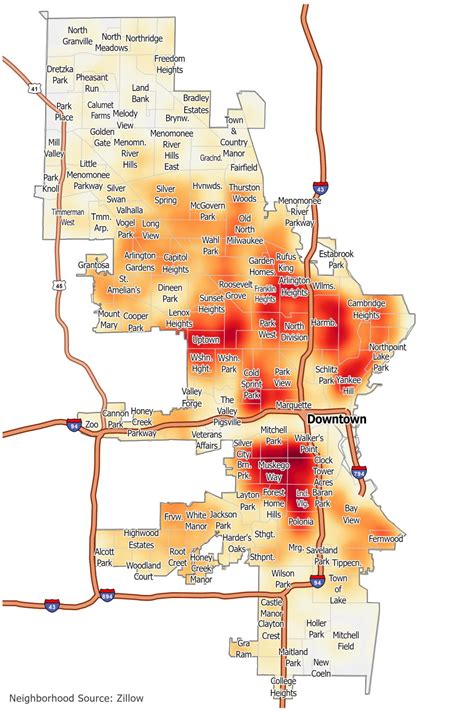 Milwaukee Crime Map - GIS Geography