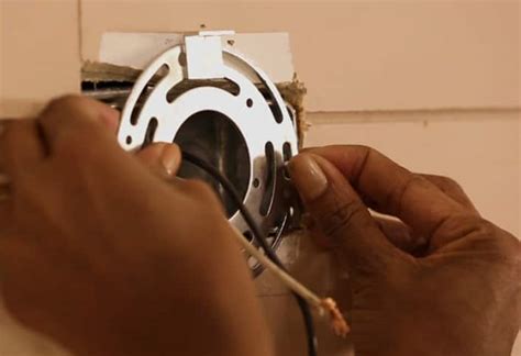 Image result for Installing Ceiling Box for Light Fixture