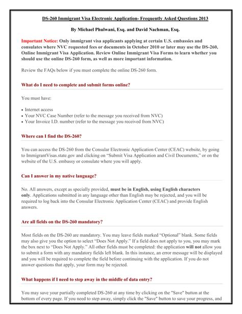 Image result for Printable DS-260 Application Form