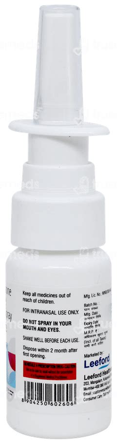 Flutivin Nasal Spray: Uses, Side Effects, Price & Substitutes