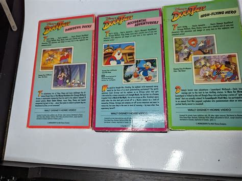 Buy Disney's DuckTales VHS Lot *UNTESTED Online India | Ubuy
