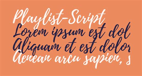 Image result for Playlist Script Font