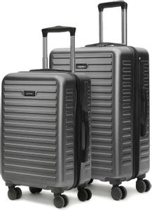 Assembly Cabin Trolley Bag (55 cm), Checkin Suitcase (65 cm) - Keyless ...