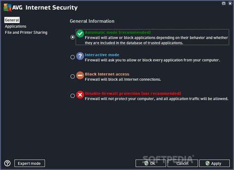 Image result for Disable Internet Security AVG