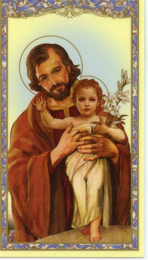 Buy Novena Prayer to St. Joseph holy card - laminated - Pack of 25 ...