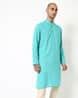 Buy Green Kurtas for Men by NETPLAY Online | Ajio.com