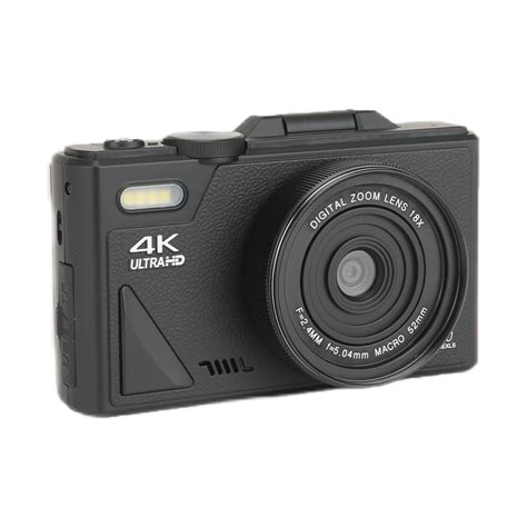 KiTBEEZ KP-2 180°Flip Screen Selfie 4K Camera