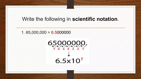 Significant figures and scientific notation | PPTX