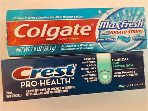 Colgate is sold by weight. Crest is sold by volume. : r/mildlyinteresting