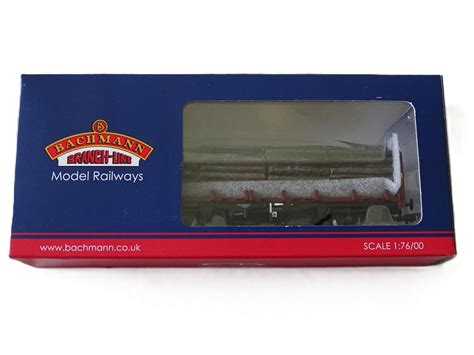 Bachmann OO Gauge (1:76 Scale) Timber OTA-Style Wagon with Lumber Load ...