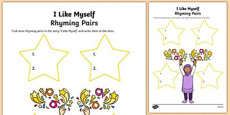 I Like Myself Rhyming Pairs