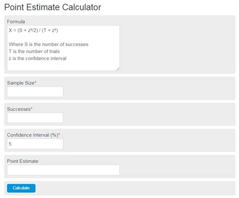 Image result for Point Estimate