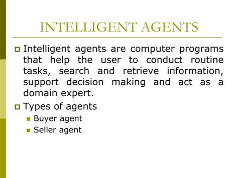 Image result for Intelligent Agents Applications