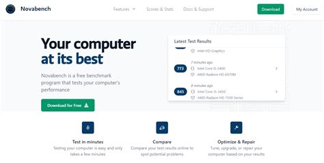 Benchmarking Tools 的图像结果