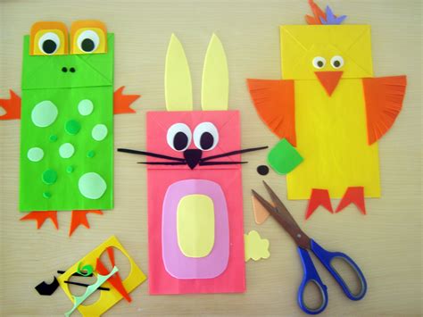 Image result for Paper Puppet Craft