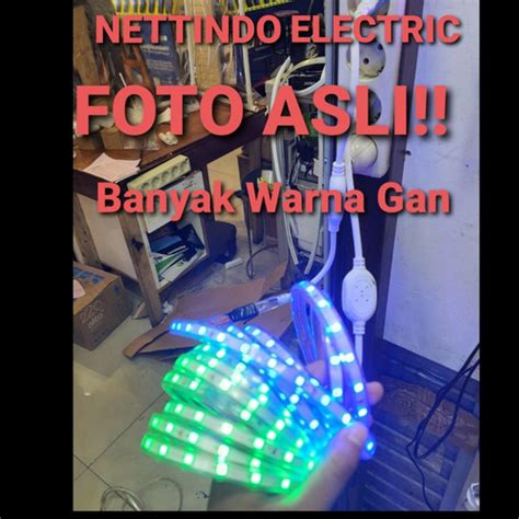 Jual LAMPU SELANG STRIP LED 5050 220V CEILING LAMPU STRIP PLAFON ...