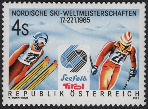 SCG9514 - Austria 1985 – Nordic Ski World Championships, Seefeld (4s ...