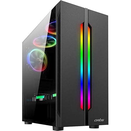 Amazon.in: Buy Artis Z200 Computer Gaming Cabinet Support ATX, Micro ...