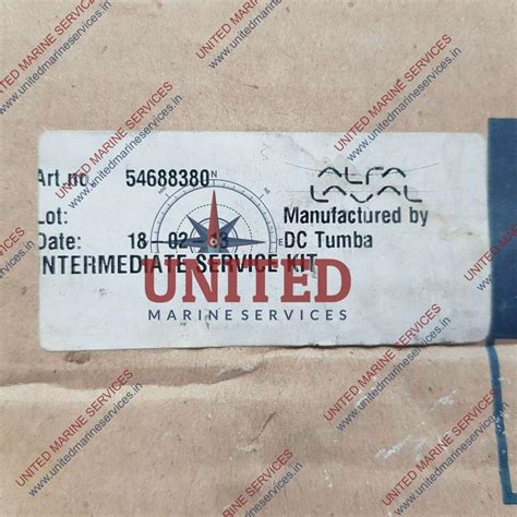 ALFA LAVAL 54688380 INTERMEDIATE SERVICE KIT / | United Marine Services