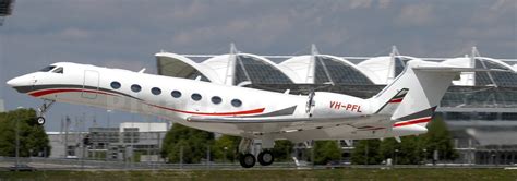VH-PFL Gulfstream G550 - Pacific Flight Services Pte Ltd S/N 5287