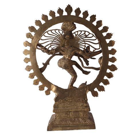 Brass Lord Shiva Nataraja Tandava