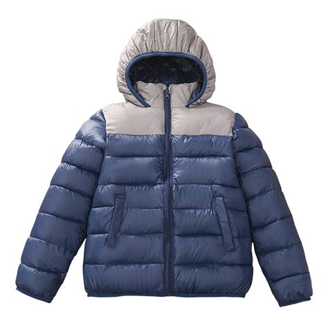 Splozh Boys' Winter Jacket Heavyweight Quilted Puffer Jacket Insulated ...