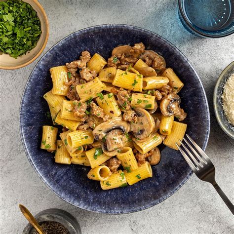 Creamy Sausage and Mushroom Pasta