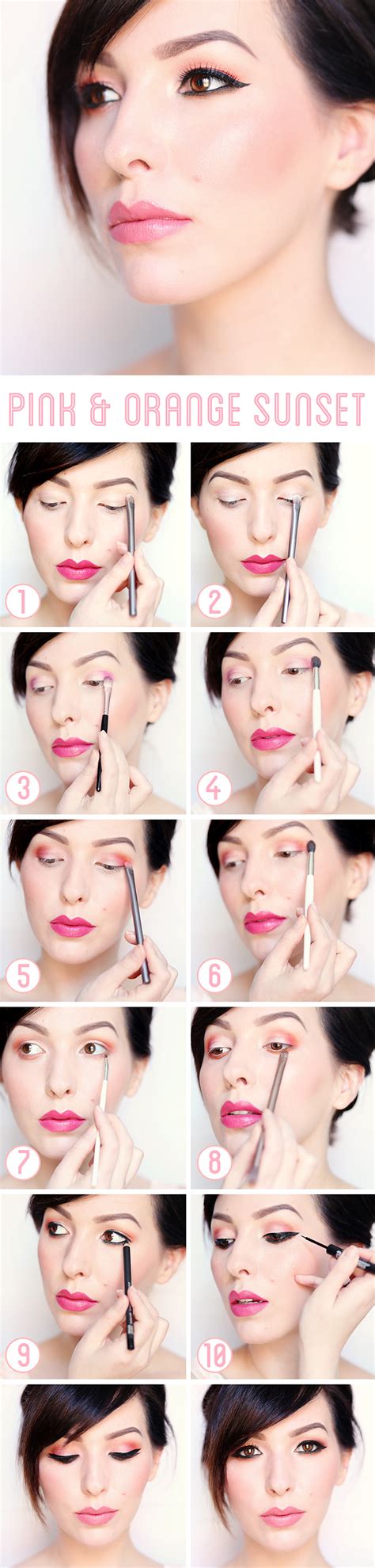 Image result for All Orange Makeup Tutorial