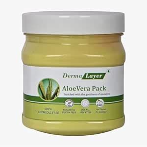 Derma Layer Aloe Vera Pack I enriched with the Goodness of Aloe Vera I ...