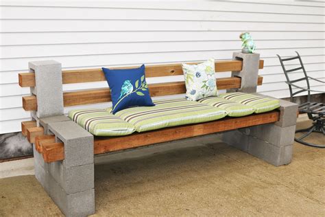 How To Make A Bench Out Of Cinder Blocks at Sandra Madrigal blog