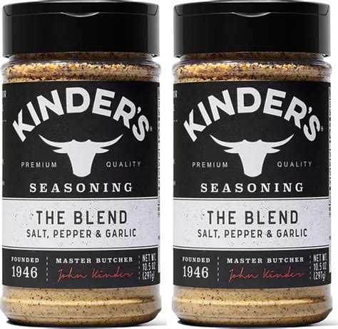 Amazon.com: Kinder's Premium Quality Organic Seasoning - The Blend, 12.25oz