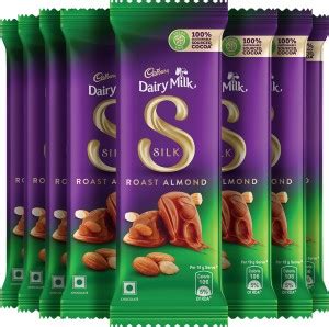 Cadbury Dairy Milk Silk Roast Almond Chocolate Bars Price in India ...