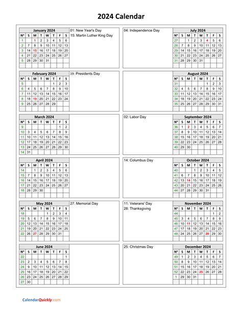 32+ Discoveries free printable 2024 calendar of holidays - Aesthetic Arena