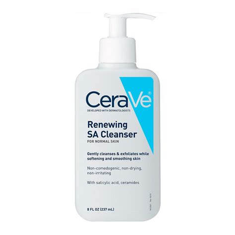 cerave-renewing-sa-cleanser-acido-salicilico-acne - Mundo Compras C. A.
