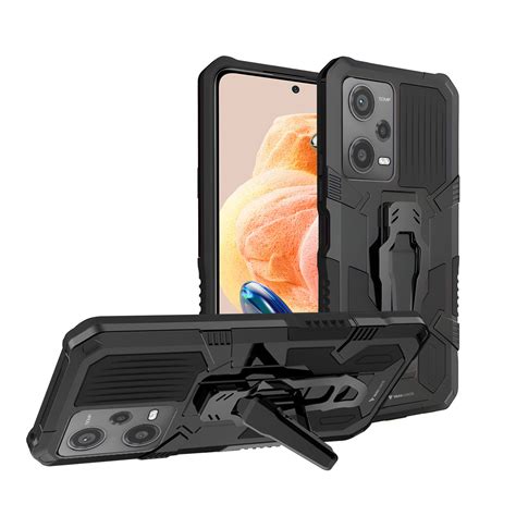 Vaku ® Xiaomi Redmi Note 12 Pro Vanguard Military Grade Armor Case with ...