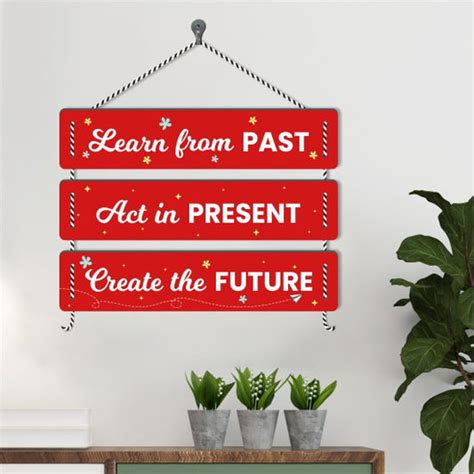 Motivational Quote Wall Hanging – GoofyShop.in