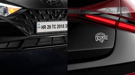Hyundai i20 Knight Edition Launched: Highlights In 5 Pics